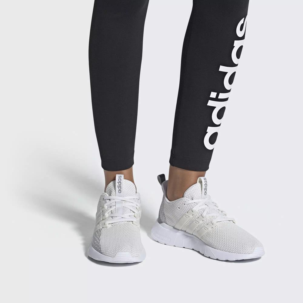 Adidas Questar Flow Tenis Blancos Para Mujer (MX-40400)